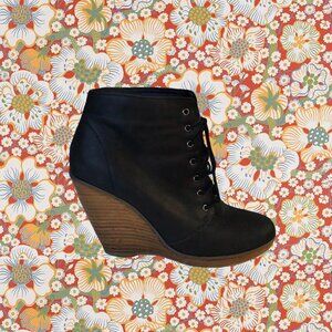 OakNYC Cooperative Leather Wedges